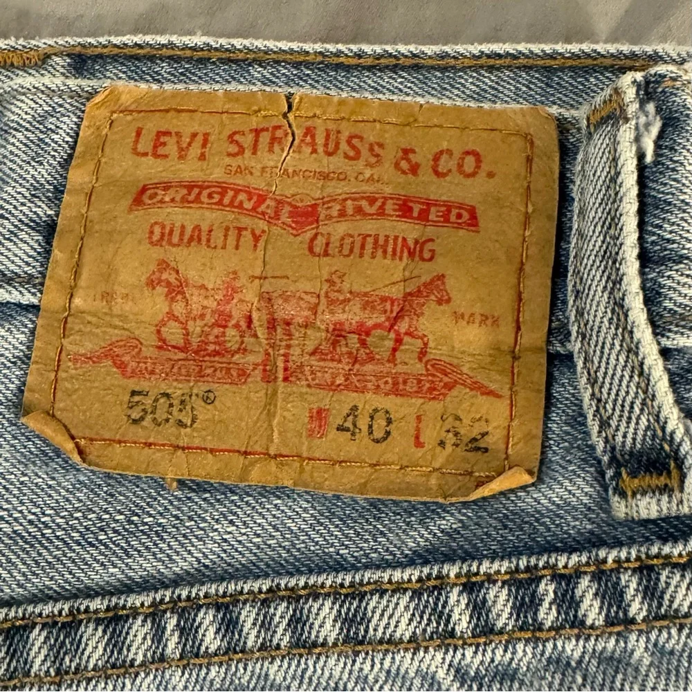 Levi’s 505 Regular Fit Men’s Jeans Size‎ 40x32 100% Cotton